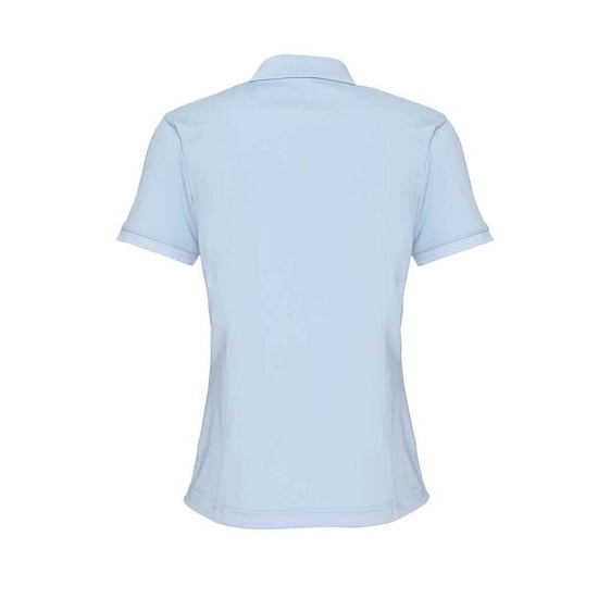 Premier Womens/Ladies Coolchecker Polo Shirt (Light Blue) - Image 2