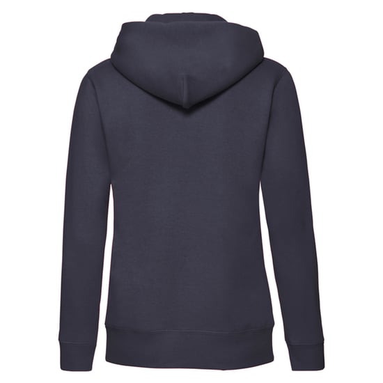 Fruit of the Loom Womens/Ladies Premium Sweat Hoodie (Deep Navy) - Image 2