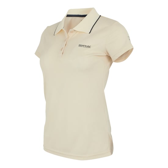 Regatta Womens/Ladies Maverick V Polo Shirt (Light Vanilla) - Image 3