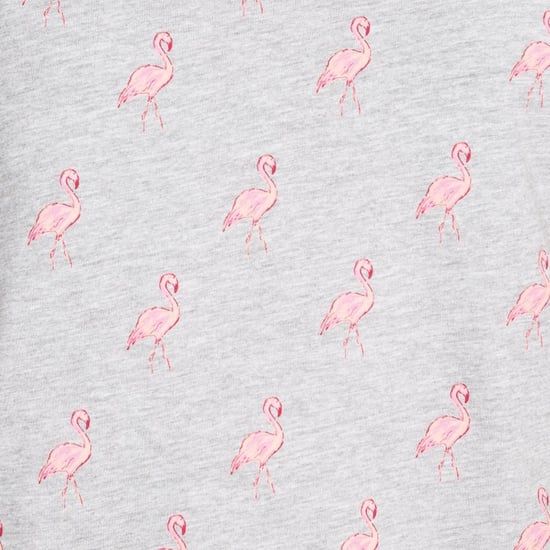 Trespass Womens Carolyn Short Sleeved Patterned T Shirt (Grey) - Image 5