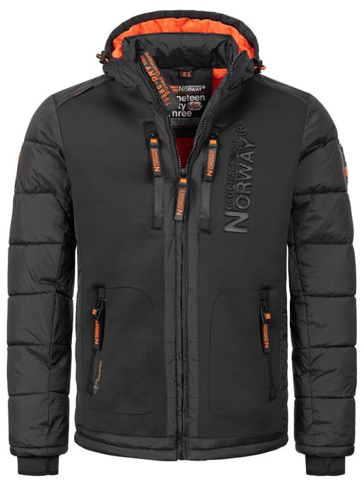 Geographical Norway Chaqueta de Invierno Negra - Image 1