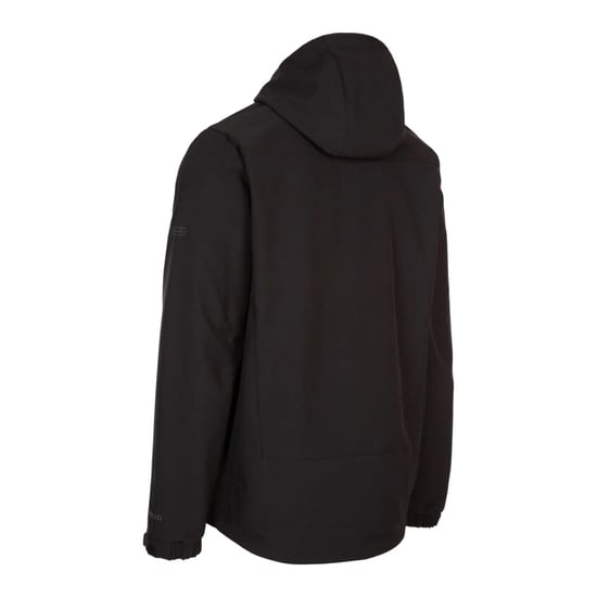 Trespass Mens Alwero Softshell Hybrid Jacket (Black) - Image 2