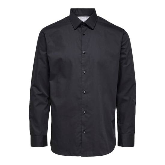 Selected Camisas Camisa Regethan Classic Negro Negro - Image 1