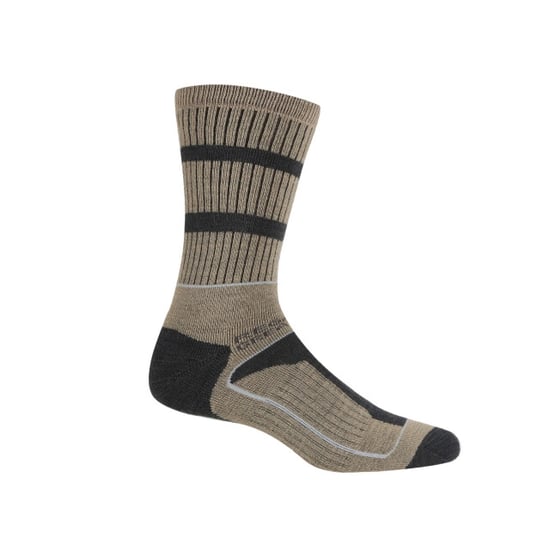 Regatta Mens Samaris 3 Season Socks (Pack of 2) (Moccasin Brown/Briar Grey) - Image 3