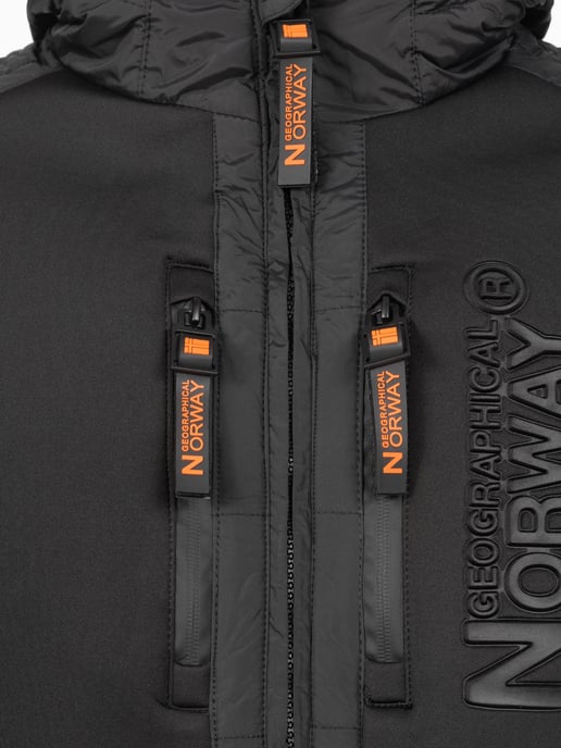 Geographical Norway Chaqueta de Invierno Negra - Image 5