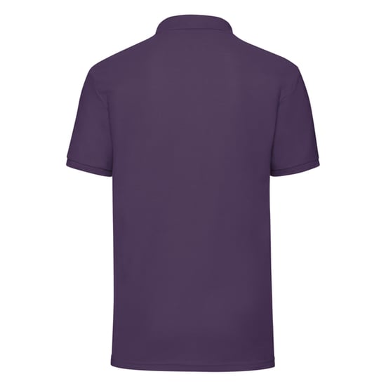 Fruit of the Loom Mens 65/35 Pique Polo Shirt (Royal Blue) - Image 2