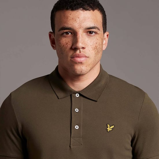 Lyle & Scott Polo SS Plain Polo Shirt Verde - Image 4