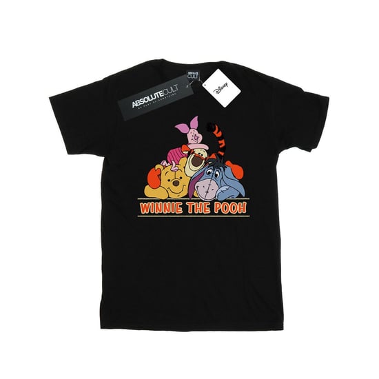 Disney Mens Winnie The Pooh Group T-Shirt (Black) - Image 1