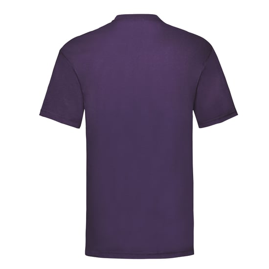 Fruit of the Loom Unisex Adult Valueweight T-Shirt (Purple) - Image 2