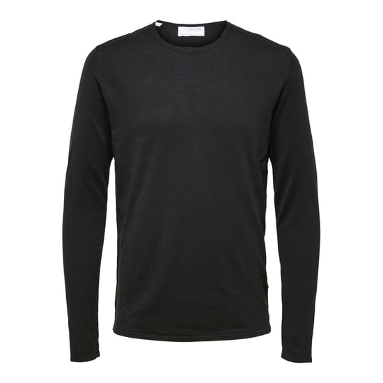 Selected Sweaters Rocks Knit Crew Neck Negro Negro - Image 1