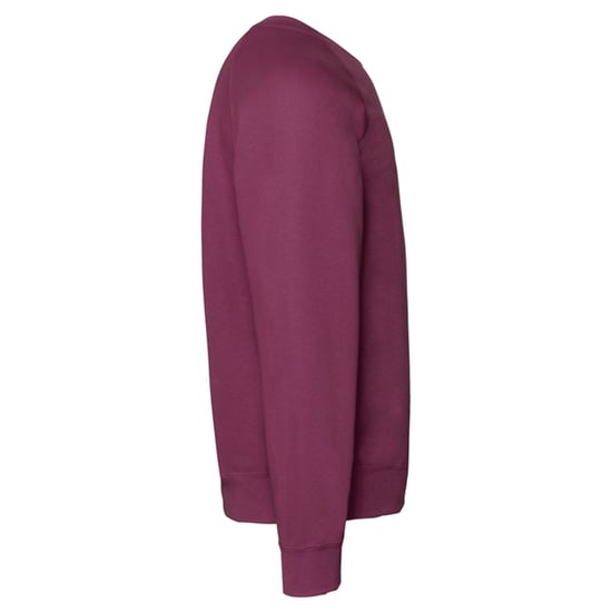 Fruit of the Loom Unisex Adult Classic Raglan Sweatshirt (Burgundy) - Image 3
