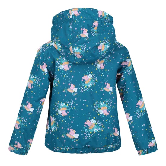 Regatta Childrens/Kids Muddy Puddle Peppa Pig Fairy Padded Jacket (Gulfstream) - Image 2