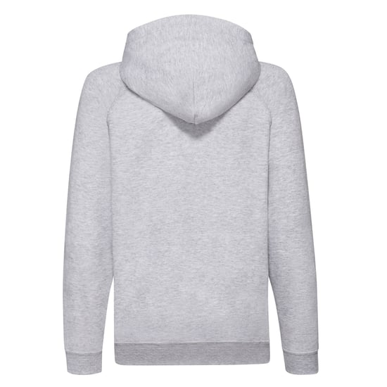 Fruit of the Loom Childrens/Kids Lightweight Hoodie (Heather Grey) - Image 2