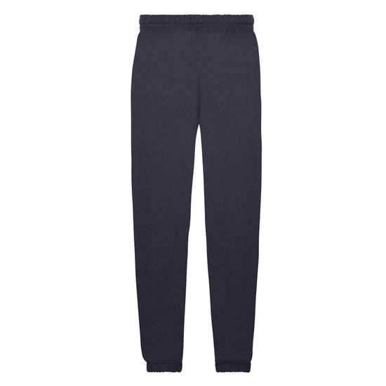 Fruit of the Loom Childrens/Kids Elasticated Cuff Classic Jogging Bottoms (Deep Navy) - Image 2