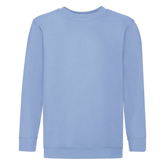 Fruit of the Loom Childrens/Kids Classic Set-in Sweatshirt (Sky Blue) - Image 1