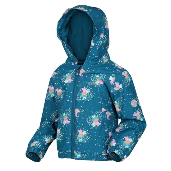Regatta Childrens/Kids Muddy Puddle Peppa Pig Fairy Padded Jacket (Gulfstream) - Image 4