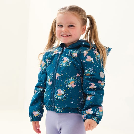 Regatta Childrens/Kids Muddy Puddle Peppa Pig Fairy Padded Jacket (Gulfstream) - Image 5