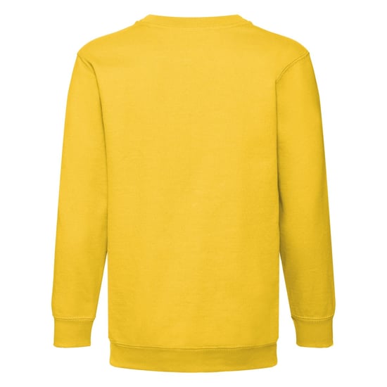 Fruit of the Loom Childrens/Kids Classic Set-in Sweatshirt (Sunflower) - Image 2