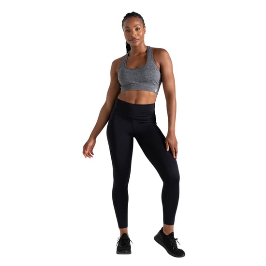 Dare 2B Womens/Ladies Dont Sweat It II Sports Bra (Ebony Grey) - Image 3