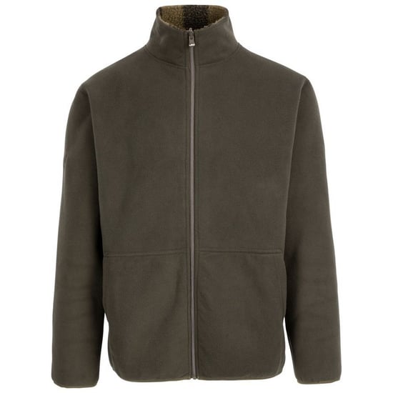 Trespass Mens Tatsfield Fleece Jacket (Dark Vine) - Image 1