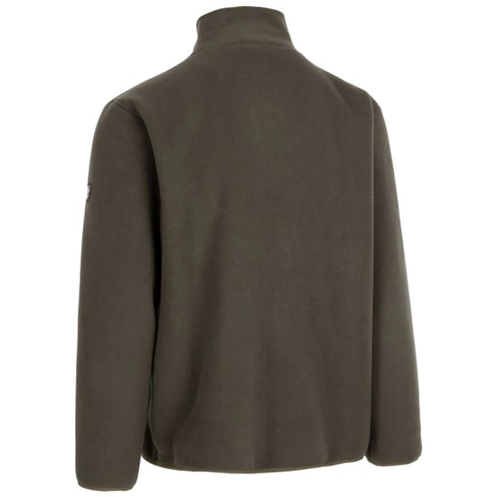 Trespass Mens Tatsfield Fleece Jacket (Dark Vine) - Image 2