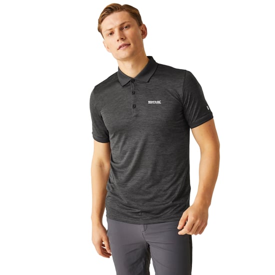 Regatta Mens Remex II Polo Shirt (Ash) - Image 3