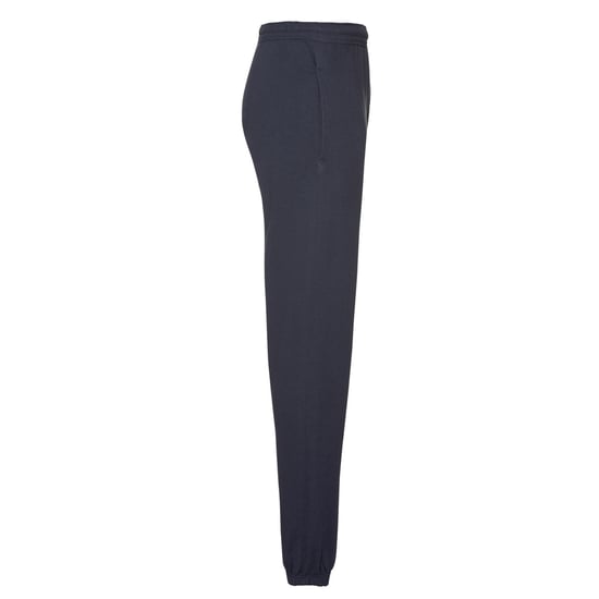 Fruit of the Loom Mens Classic Elasticated Cuff Jogging Bottoms (Deep Navy) - Image 3