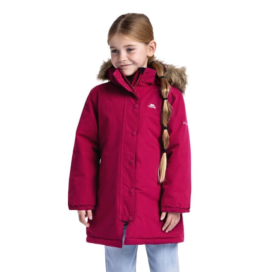 Trespass Girls Astound TP50 Waterproof Jacket (Berry) - Image 4