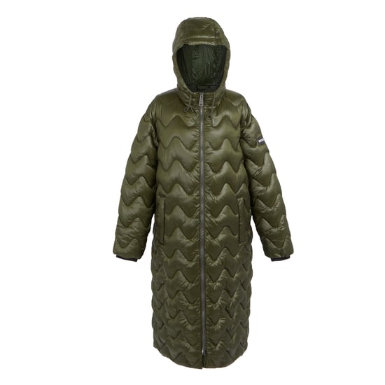 Regatta Womens/Ladies Cambrie II Quilted Jacket (Dark Khaki) - Image 1