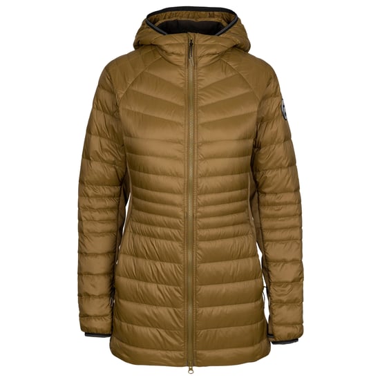 Trespass Womens/Ladies Hub Down Jacket (Dark Olive) - Image 1