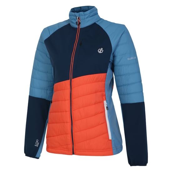 Dare 2B Womens/Ladies Lexan Hybrid Jacket (Satsuma/Moonlight Denim) - Image 3