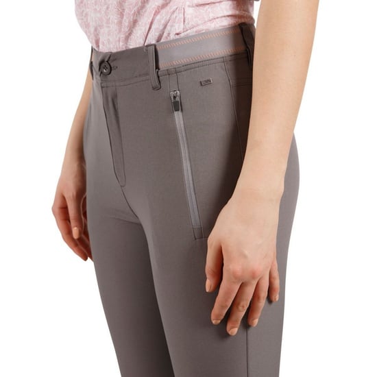 Trespass Womens/Ladies Grateful 3/4 Shorts (Storm Grey) - Image 3