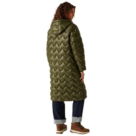 Regatta Womens/Ladies Cambrie II Quilted Jacket (Dark Khaki) - Image 4