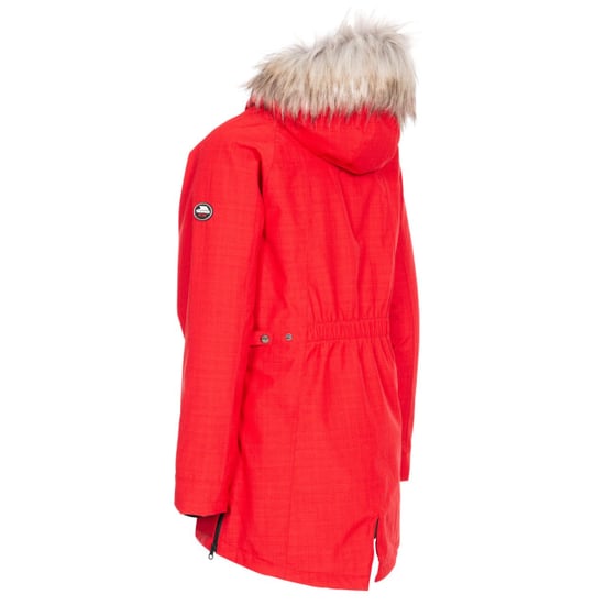 Trespass Womens/Ladies Caption Waterproof Parka (Red) - Image 5