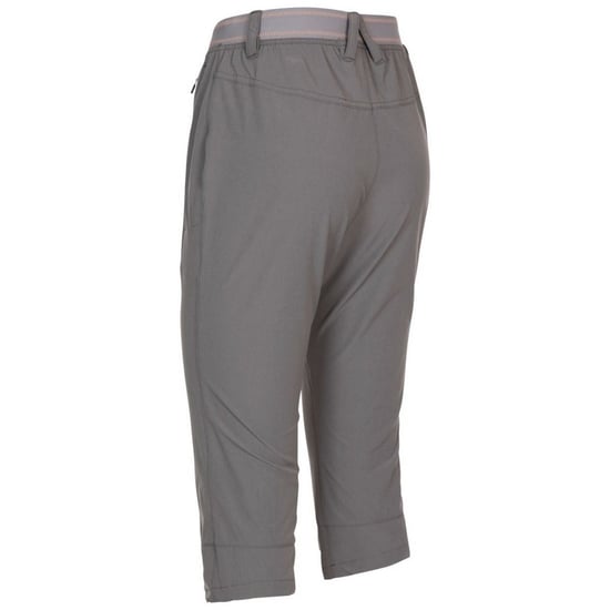 Trespass Womens/Ladies Grateful 3/4 Shorts (Storm Grey) - Image 6