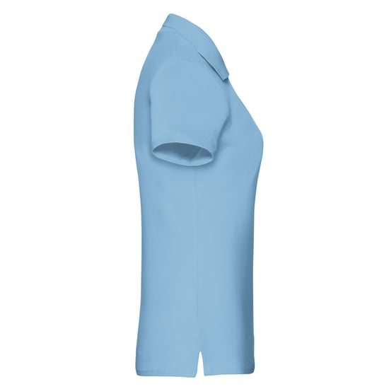 Fruit of the Loom Womens/Ladies Premium Polo Shirt (Sky Blue) - Image 3