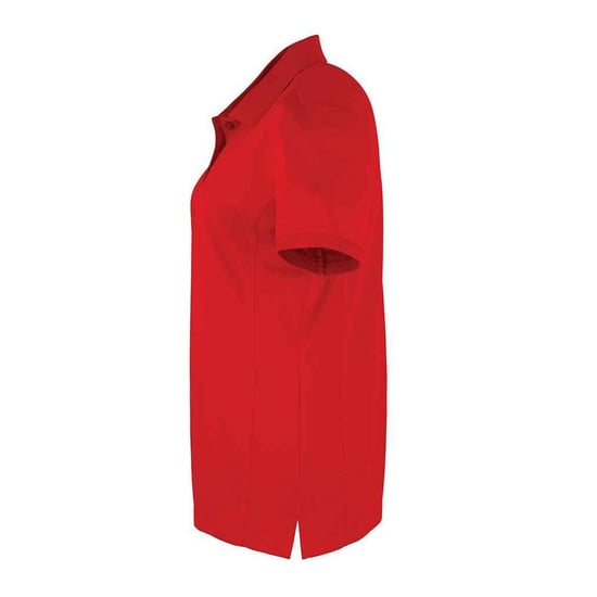 Premier Womens/Ladies Coolchecker Polo Shirt (Red) - Image 3
