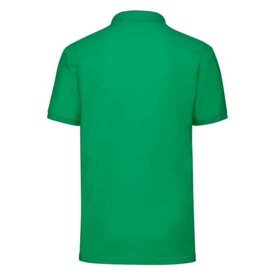 Fruit of the Loom Mens 65/35 Pique Polo Shirt (Kelly Green) - Image 2