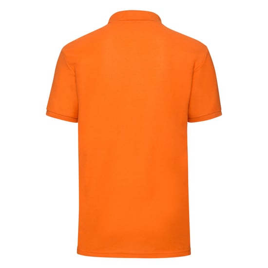 Fruit of the Loom Mens 65/35 Pique Polo Shirt (Orange) - Image 2