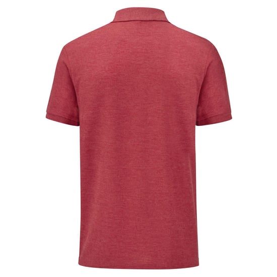Fruit of the Loom Mens Tailored Polo Shirt (Red Heather) - Image 2