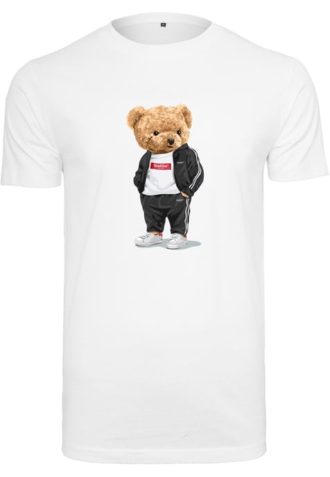 Ballin Est. 2013 Tee SS Bear Tracksuit Tee Blanco - Image 1