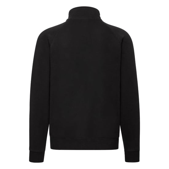 Fruit of the Loom Unisex Adult Premium Sweat Jacket (Black) - Image 2