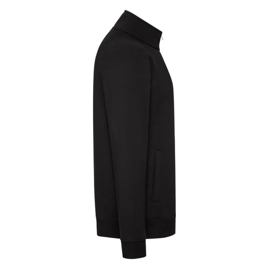Fruit of the Loom Unisex Adult Premium Sweat Jacket (Black) - Image 3