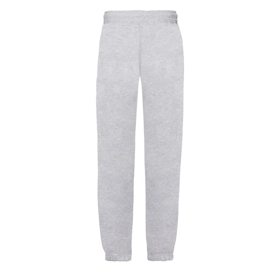 Fruit of the Loom Childrens/Kids Classic Heather Elasticated Cuff Jogging Bottoms (Heather Grey) - Image 2