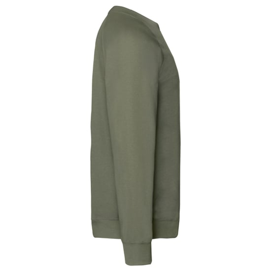 Fruit of the Loom Unisex Adult Classic Raglan Sweatshirt (Classic Olive) - Image 3