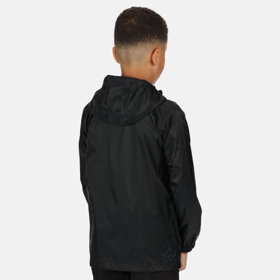 Regatta Great Outdoors Childrens/Kids Pack It Jacket III Waterproof Packaway Black (Black) - Image 4