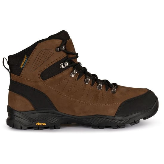 Trespass Mens Corrie Leather Hiking Boots (Light Brown) - Image 1