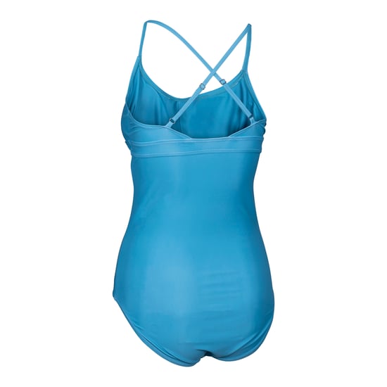 Trespass Womens/Ladies Mimi Plain One Piece Swimsuit (Storm Blue) - Image 2