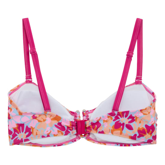 Regatta Womens/Ladies Aceana III Summer Floral Bikini Top (Pink/Blue/Orange) - Image 2