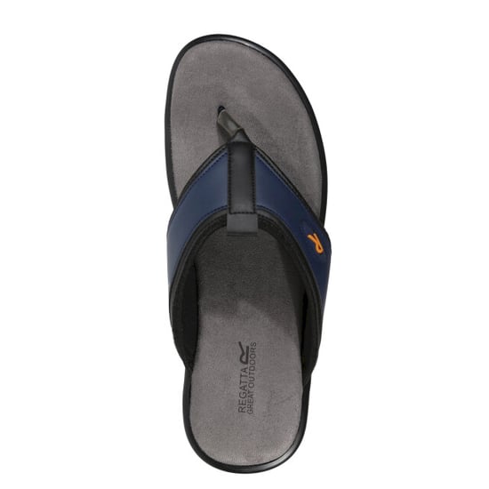 Regatta Mens Travis Sandals (Navy/Grey) - Image 2